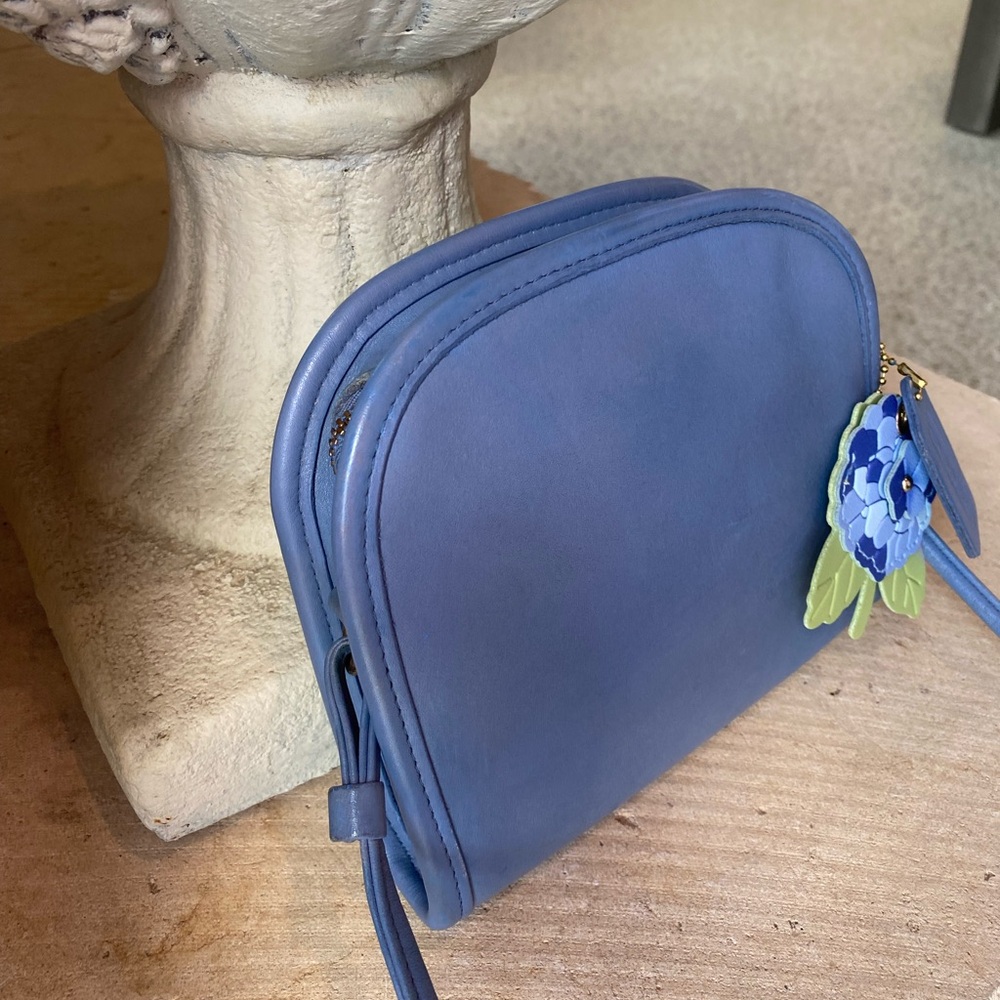 Coach Vintage Abbie Crossbody Bag 💜🩵Periwinkle 9017🩵💜 - Picture 11 of 12